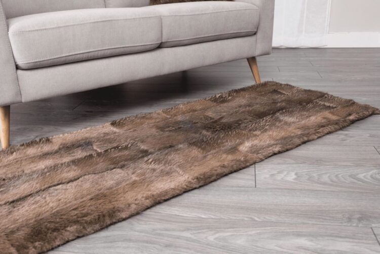 Beaver Floor Runner Carpet - Natural