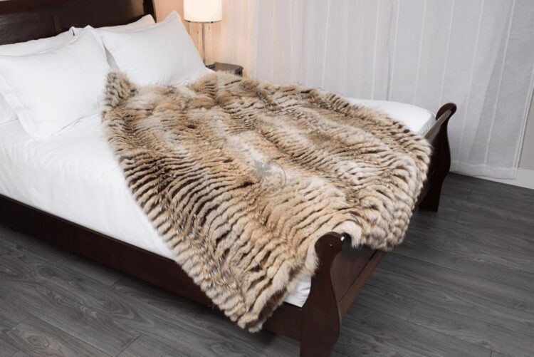 Coyote & Beaver Combination Blanket