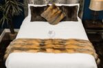 Cross Fox Bed Runner - With Tail