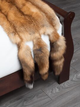 Red Fox Bed Runner - With Tail